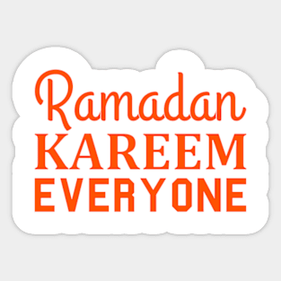 Ramadan Kareem Everyone Sticker